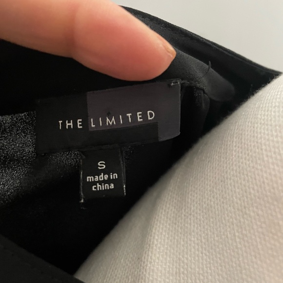 The Limited Small Black Chiffon Material Top - Picture 3 of 3